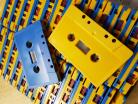 Bi colour yellow and blue