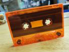 Orange clear transparent cassette