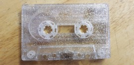 Silver Glitter Cassettes
