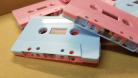 Half Pink/blue cassette