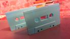 Baby blue cassette tapes 