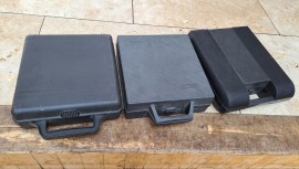 3 x 24 way retro carry cases for cassettes