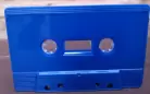 Navy blue Cassette Tape