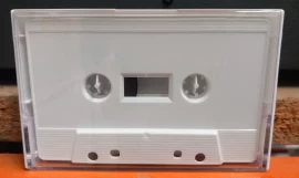 White C30 Tab Out in White/Clear Case x 5