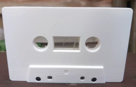 Smooth White Welded Cassette - tab out
