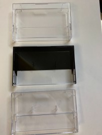 Cassette Cases | Clear Pinless | Black| Clear w/Pins 