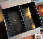 Black 20 slot cassette storage shelf 