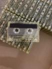 25 x C90 Overprinted gold glitter cassettes