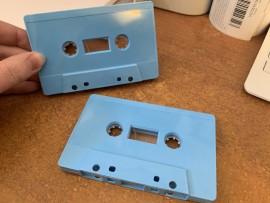 Blue Recycled cassette