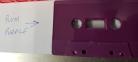 Plum Purple Cassette Tape
