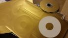 Gold CD labels