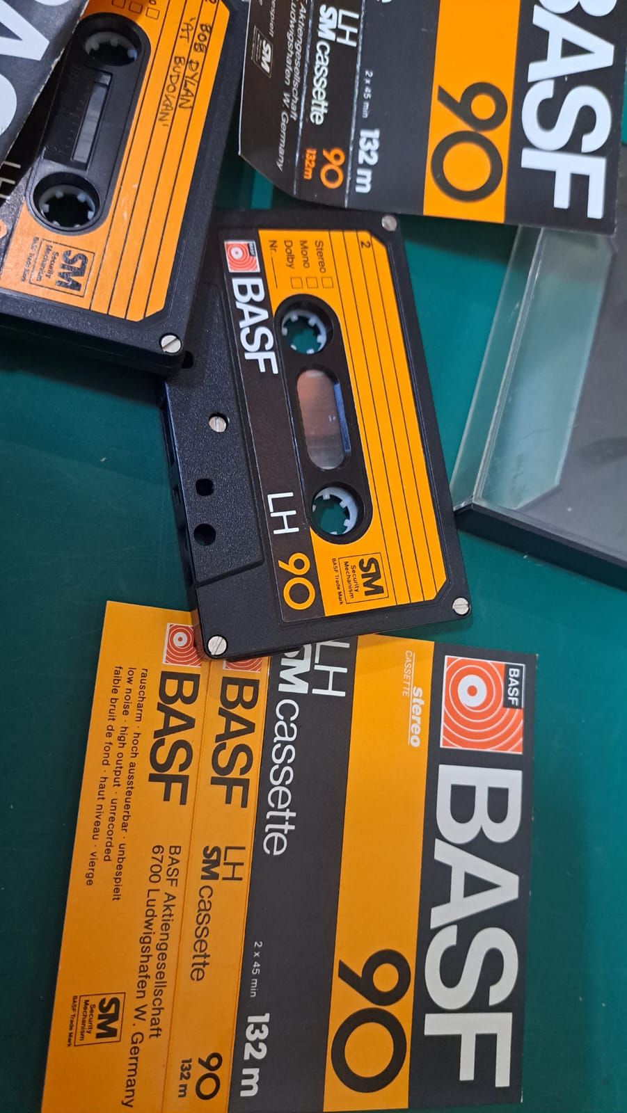 CASSETTE AUDIO-BASF -LH-EI 90